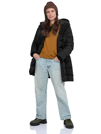 SCHÖFFEL | Damen Winterparka Style Boslix Hoodie | schwarz